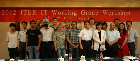 2012年ITER信息技术（IT）工作组会议在京圆满落幕