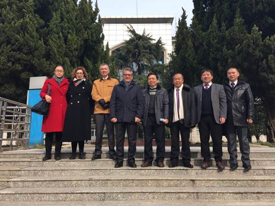 核聚变中心罗德隆常务副主任陪同ITER理事会欧盟代表团团长一行访问等离子体物理研究所