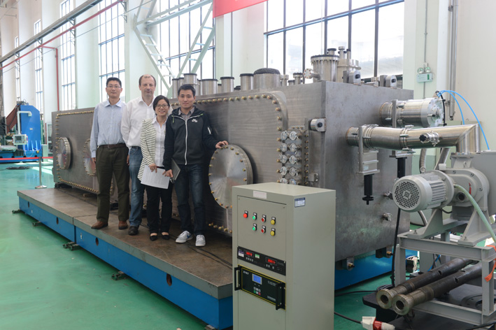 ITER磁体馈线首个全尺寸线圈终端盒体研制顺利完成