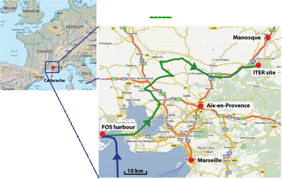ITER计划场址落户法国卡达哈什（2005年6月）